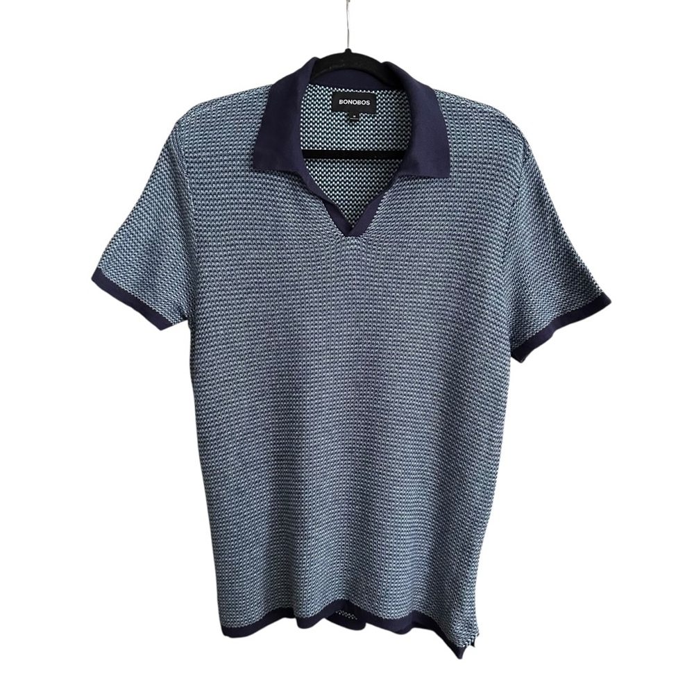 Bonobos Blue and Navy Polo Shirt